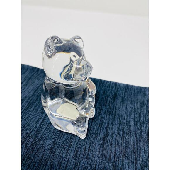 Vintage west Germany Princess house 24% lead teddy bear figurine paper weight - Picture 12 of 12